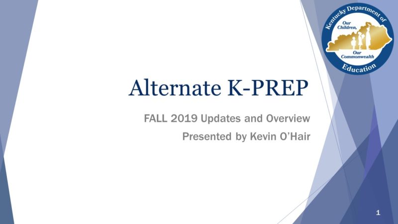 Alternate K-PREP