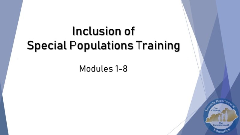 Inclusion Modules Intro