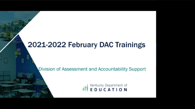 February DAC Trainings 2022
