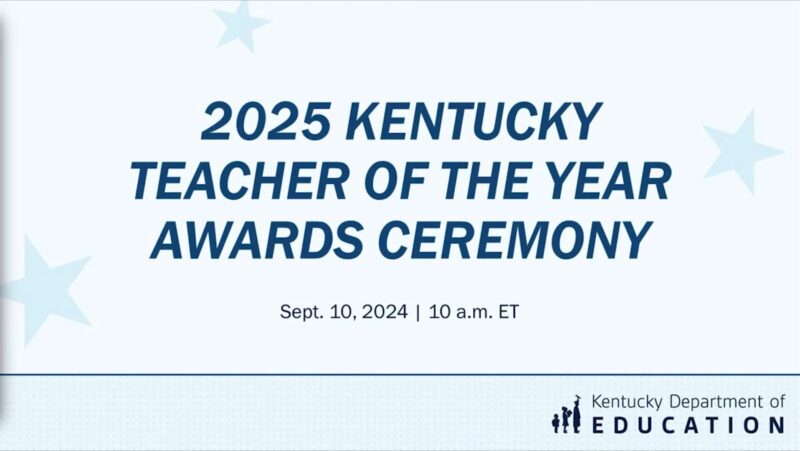 2025 Kentucky Teacher of the Year