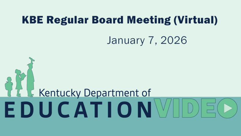 KBE Virtual Meeting - January 7, 2026