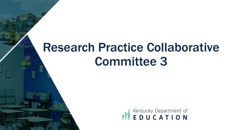 Research Practice Collaborative - Committee 3