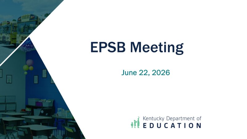 EPSB Meeting - June 22, 2026
